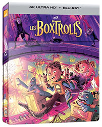 Les Boxtrolls [dition Limite SteelBook 4K Ultra HD + Blu-R...