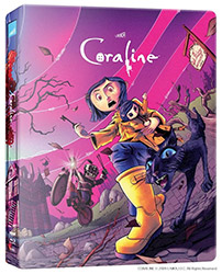 Coraline [dition Limite SteelBook 4K Ultra HD + Blu-Ray] F...
