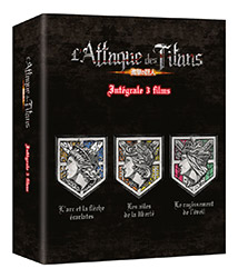 L'Attaque des Titans - Intgrale Films 1  3 [Blu-ray]